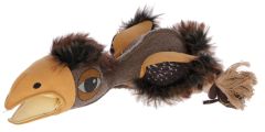 Peluche oiseau de proie sauvage 30 cm pour chien KERBL