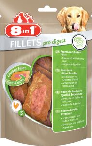 Friandise Fillets Pro Digest. 80 g. 80g . Spécial bien-être digestif. 8in1