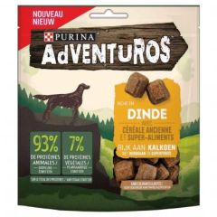 PURINA Adventuros Friandises riches en dinde 90 g pour Chien