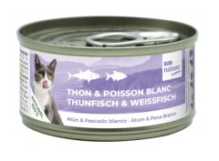 BUBIMEX. Bubi Nature Thon et poisson blanc. 70 g.