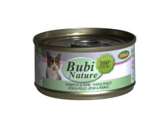 BUBIMEX. Bubi Nature Thon et poulet. 70 g.