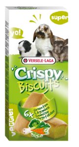 Versele Laga CRISPY Biscuits légumes 6 pièces pour petits mammifères 70 g