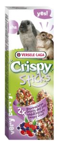 Versele Laga CRISPY Sticks lapins-chinchillas fruits des bois 2 pièces 110g