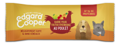 EDGARD & COOPER Barre protéinée au poulet pour chien 25 g