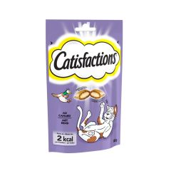 CATISFACTIONS CATISFACTIONS au canard. 60 g. Snack pour chat et chaton
