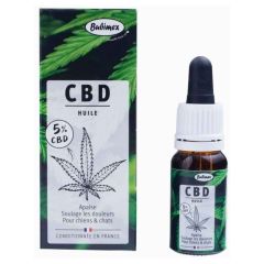 Huile de CBD 5% pour chien et chat BUBIMEX