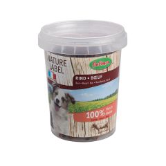 Morceaux de viande de Boeuf en seau pour chien BUBIMEX
