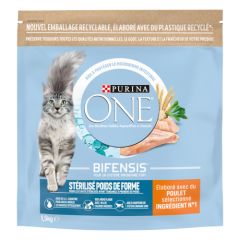 PURINA ONE Croquette pour chat stérilisé spécial poids de forme 1,5 kg