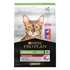 PURINA PRO PLAN Croquettes chat Sterilised Adult Optisavour canard et foie