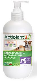 shampooing antiparasitaire pour chien et chat ACTIPLANT 