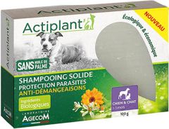 Shampoing solide anti demangeaisons pour chien et chat ACTIPLANT 