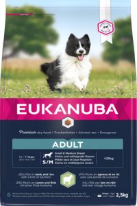EUKANUBA Croquettes pour chien adulte à l'estomac sensible de petite et moyenne races