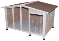 Niche pour chien Overview avec plexiglas KERBL