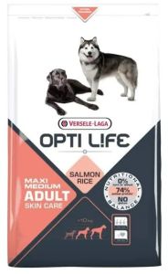 VERSELE LAGA Opti Life Adult Skin Care Medium & Maxi croquettes pour chien
