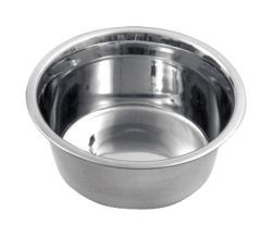 Gamelle en inox classique pour chien et chat KERBL