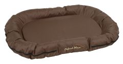 Coussin robuste et confortable brun Oxford Place pour chien KERBL