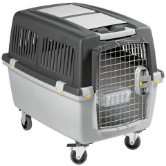 Caisse de transport idéale avion Gulliver Mega IATA pour chien  KERBL