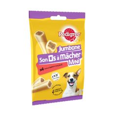 PEDIGREE Son Os à Mâcher Jumbone 4 récompenses pour petits chiens