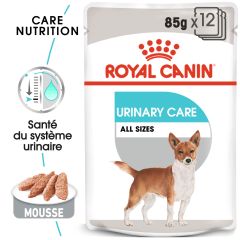 ROYAL CANIN Urinary Care. 12x85 g. Mousse pour chien