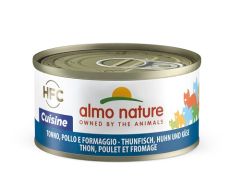 ALMO NATURE HFC Cuisine Thon Poulet Fromage 70g