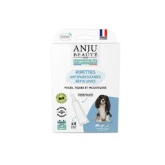 Pipette Insectifuge x4 pour chien de 5 à 10 kg  ANJU BEAUTE