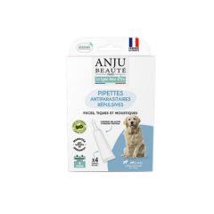 Pipette Insectifuge x4 pour chien de plus de 20 kg  ANJU BEAUTE