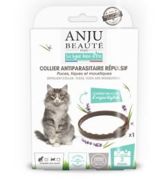 Collier antiparasitaire répulsif pour chat ANJU BEAUTE