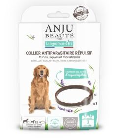 Collier antiparasitaire répulsif pour moyen chien ANJU BEAUTE