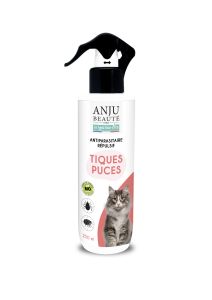 Lotion antiparasitaire répulsive pour chat ANJU BEAUTE
