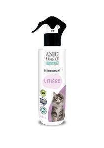 Lotion désodorisante litiere pour chat ANJU BEAUTE