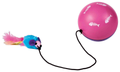Balle Turbinio pour chat avec moteur et souris TRIXIE