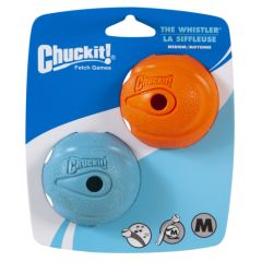 Balles Chuckit! Whistler medium pour chien PETMATE 2 balles