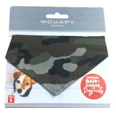 Bandana motif camouflage pour chien et chat WOUAPY