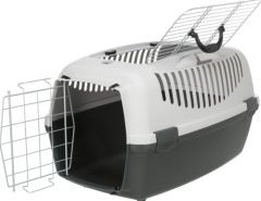 Box de transport gris Capri 3 Open Top S pour chat TRIXIE 40 × 38 × 61 cm
