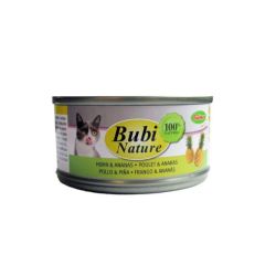 Bubi nature Poulet et Ananas pâtée pour chat BUBIMEX