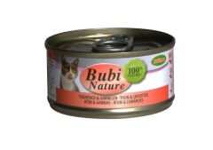 BUBIMEX. Bubi Nature Thon et crevettes. 70 g.