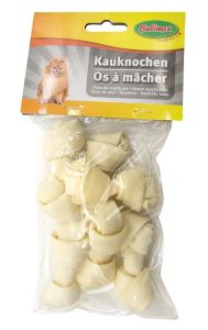 BUBIMEX  Os noué blanc pour chien