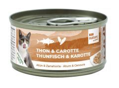 Bubi nature Thon et Carotte pâtée pour chat BUBIMEX