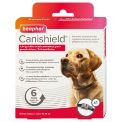 CANISHIELD collier médicamenteux pour grand chien contre tiques et puces BEAPHAR