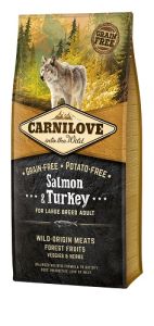 CARNILOVE Large Breed Saumon et Dinde Croquettes chien grande race