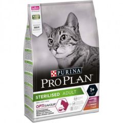 PURINA PRO PLAN Croquettes chat Sterilised Adult Optisavour canard et foie 3kg