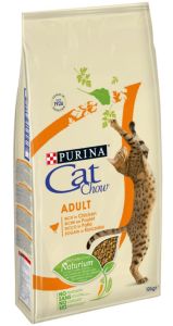 PURINA CAT CHOW Croquettes chat Adult riches en poulet Pour les chats adultes