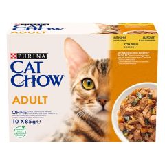 PURINA CAT CHOW Saveur Poulet Courgettes pour chat