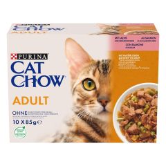 PURINA CAT CHOW Saumon Haricots verts Chat