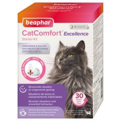 CATCOMFORT EXCELLENCE diffuseur et recharge aux 2 phéromones pour chat BEAPHAR