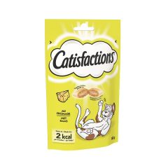 CATISFACTIONS Biscuit complémentaire au fromage pour chat et chaton