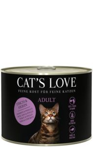 CAT'S LOVE Pâtée Poisson & Poulet pour chat 200 g