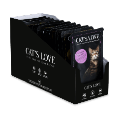 CAT'S LOVE Pâtées Multipack pour chat 12 x 85g