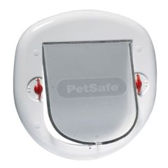 Chatière pour gros chat et petit chien Blanc PETSAFE