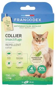Collier insectifuge pour les chats FRANCODEX